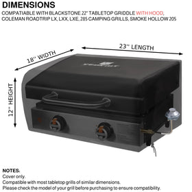 VEPKOIT griddle cover UV resistant design protecting color and longevity