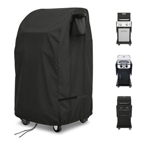 Vercome 24-inch grill cover shields Megamaster grill from rain and UV damage.