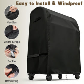 Vercome wind-resistant design ensures the cover stays secure during storms