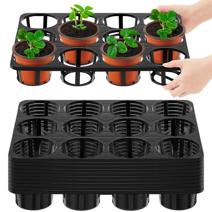Vercraft 10-pack 12-cell nursery tray for organized seedling starts