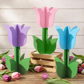 Versatile holiday decor suitable for porch, table, and garden settings.