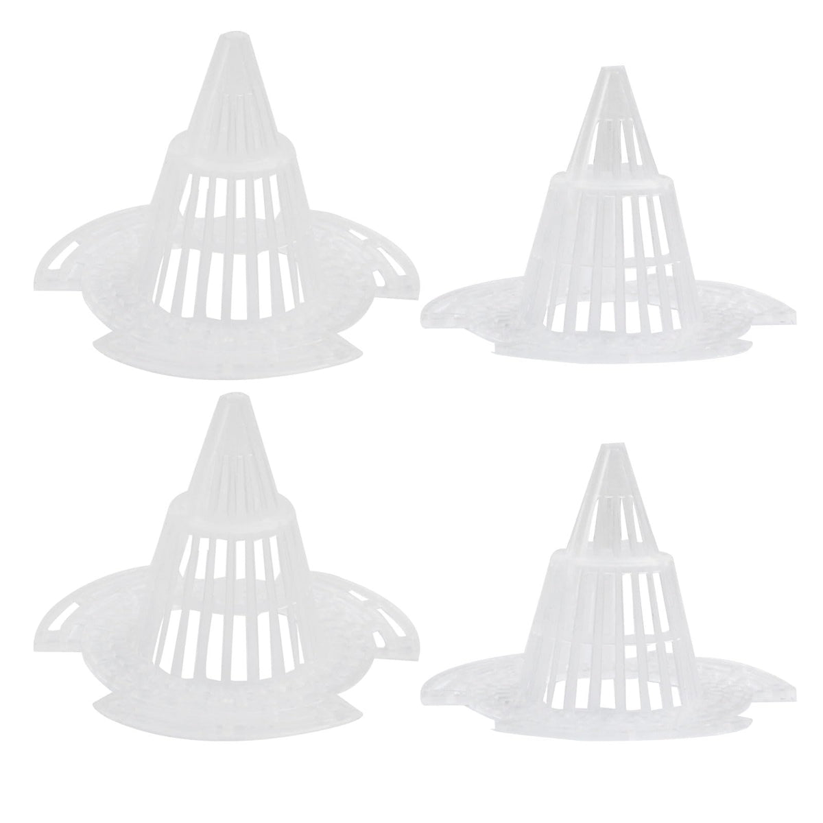Verkelly clear pot drainage pad fits multiple pots with durable plastic.