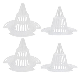 Verkelly clear pot drainage pad fits multiple pots with durable plastic.