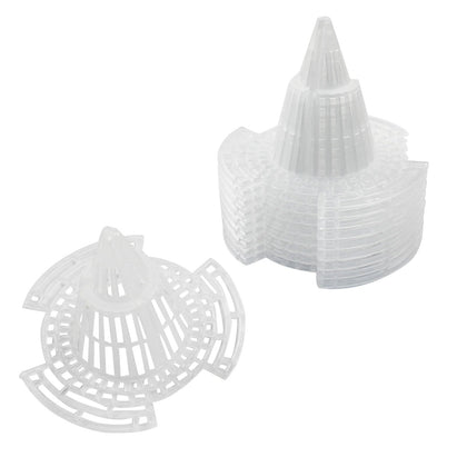 Verkelly cone pot mesh pad 74mm improves drainage and airflow for pots.