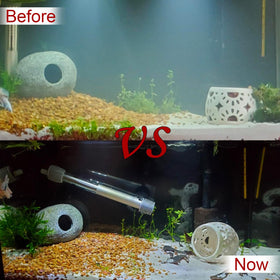 Drop-in installation for fast maintenance during routine pond care