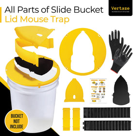 Vertaze easy-clean no-touch design keeps hands clean after trapping