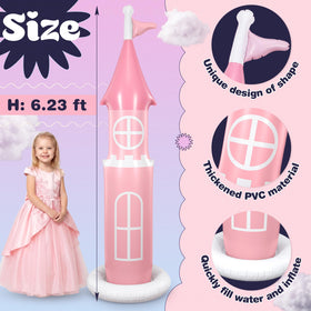 Vertintong princess birthday decor outdoors, magical fairy-tale ambience
