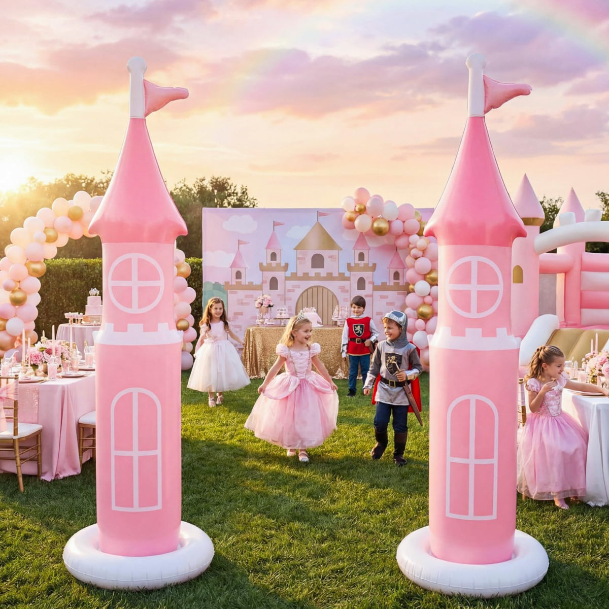 Vertintong princess party photo prop for memorable moments
