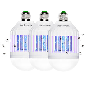 vertmuro Bug Zapper Light Bulb setup blends lighting with insect control for multi-use comfort