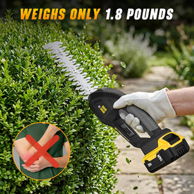 VERVEWAVE blade guard and soft-start safety features in action.