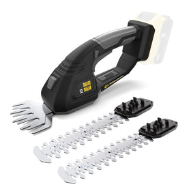 VERVEWAVE cordless hedge trimmer showing DeWALT 20V compatibility for flexible outdoor trimming.