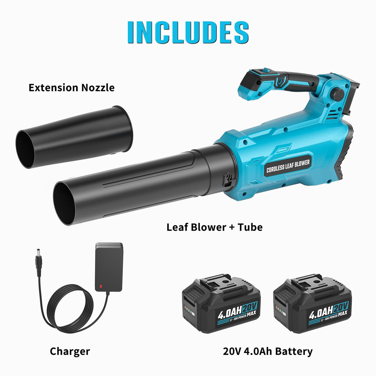 VERVEWAVE battery indicators help monitor charge status.