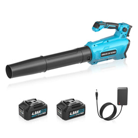 VERVEWAVE leaf blower cordless design enables easy yard cleanup.