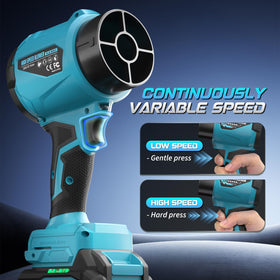 VerveWave Leaf Blower lightweight design offers easy handling for all ages.