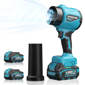 VerveWave Leaf Blower motor speed highlights powerful airflow for fast outdoor cleanup.