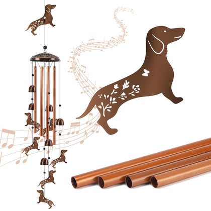 VESTCDF Bigfoot wind chime top view highlights centerpiece and outdoor appeal