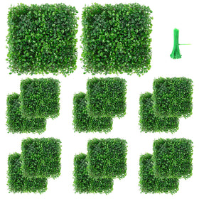 Vevitts boxwood panel 10x10 texture shows lush evergreen detail for year-round privacy