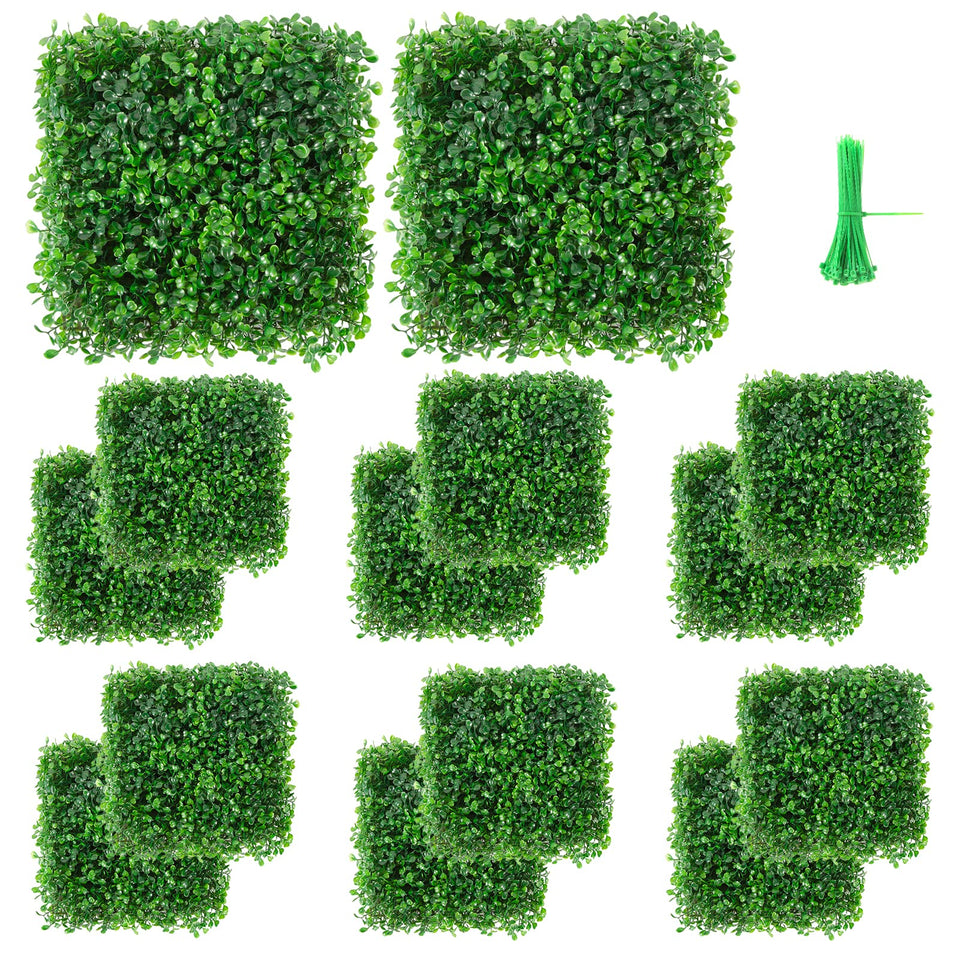 Vevitts boxwood panel 10x10 texture shows lush evergreen detail for year-round privacy
