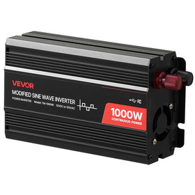 VEVOR 1000W inverter battery compatibility supports GEL, SLA, LI, and more