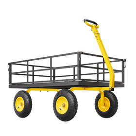 VEVOR 3-in-1 design for cart, flatbed, or towable trailer configurations