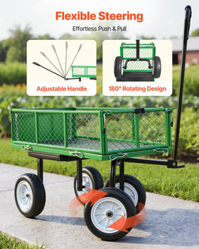 VEVOR 500lbs load capacity supports heavy soil and rocks