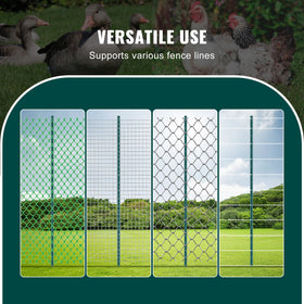 VEVOR powder-coated finish resists UV and weather across seasons.