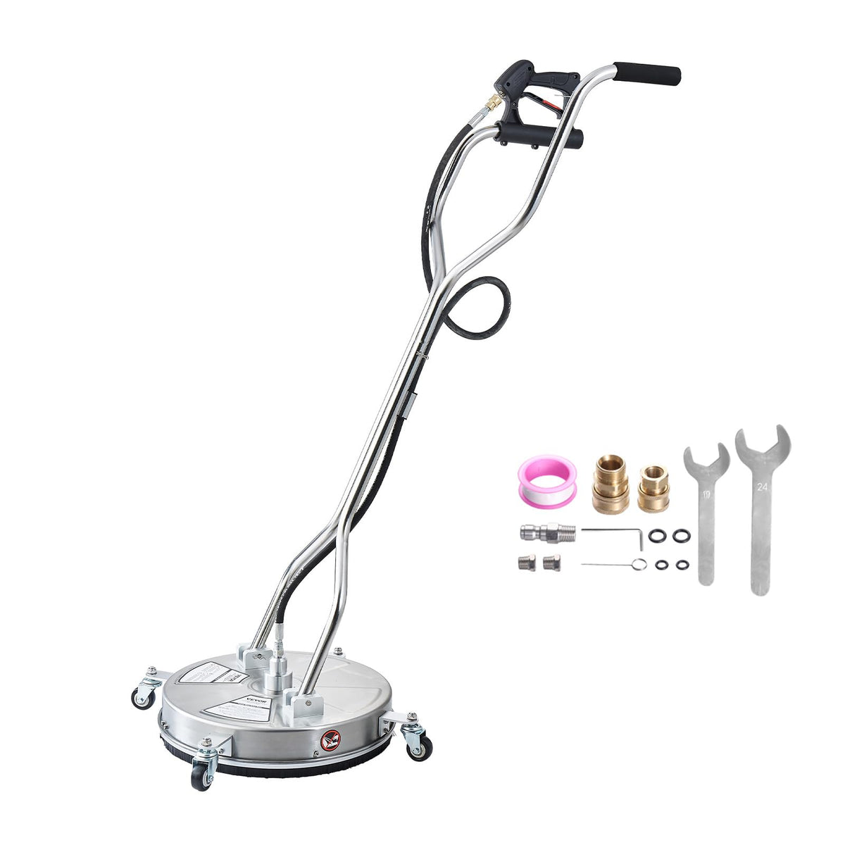 VEVOR includes an accessory kit for quick setup and ready-to-use cleaning.