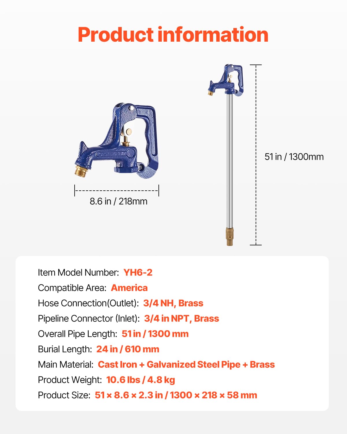 VEVOR adjustable flow handle for precise garden or car wash control