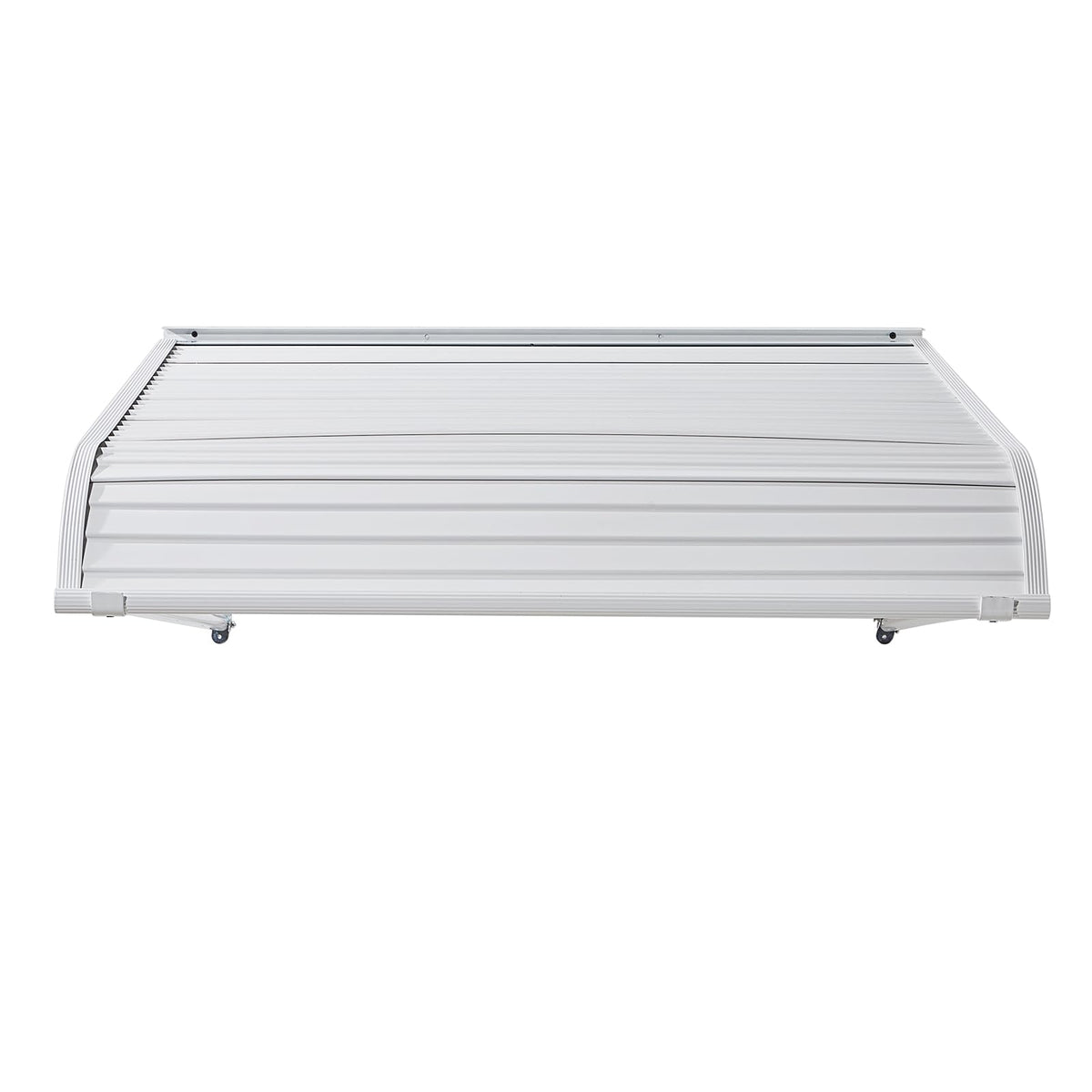 VEVOR aluminum awning weather protection reduces exposure near entrances