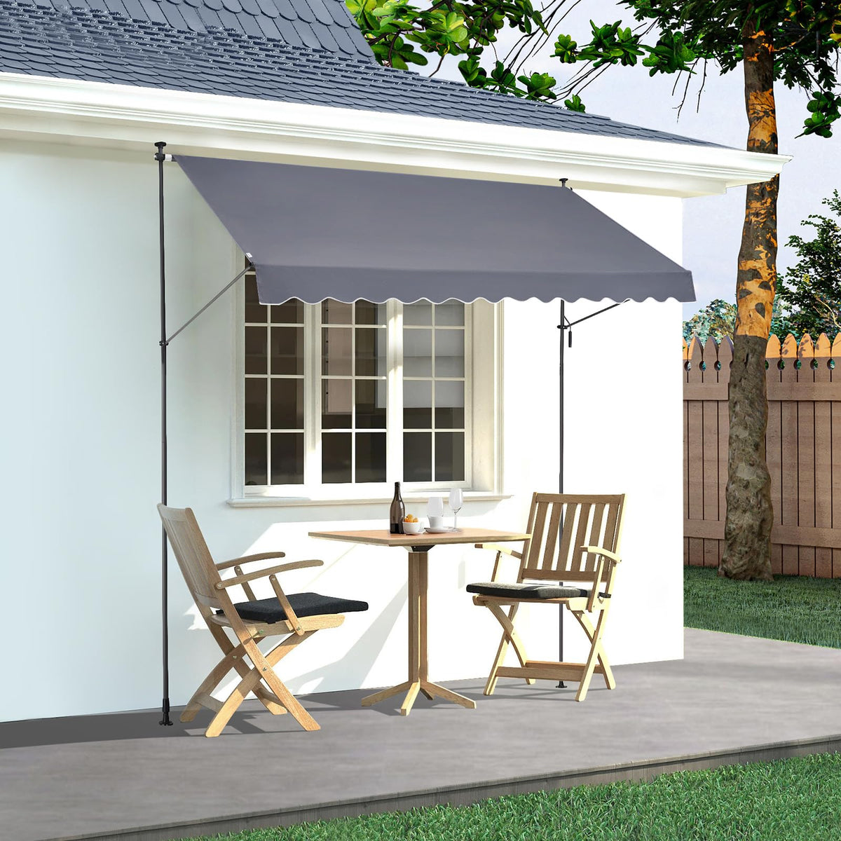 VEVOR 0-90° angle adjustment enables versatile shading