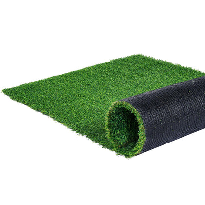 VEVOR artificial grass turf outdoor blades create a lush patio with low maintenance.
