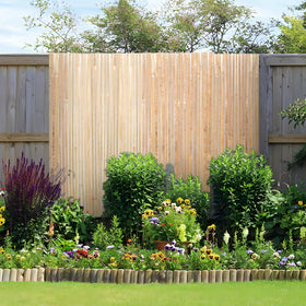 VEVOR versatile bamboo fence suits patios, gardens, balconies for privacy and decor.