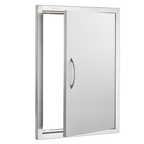 VEVOR BBQ Access Door installation template ensures accurate mounting