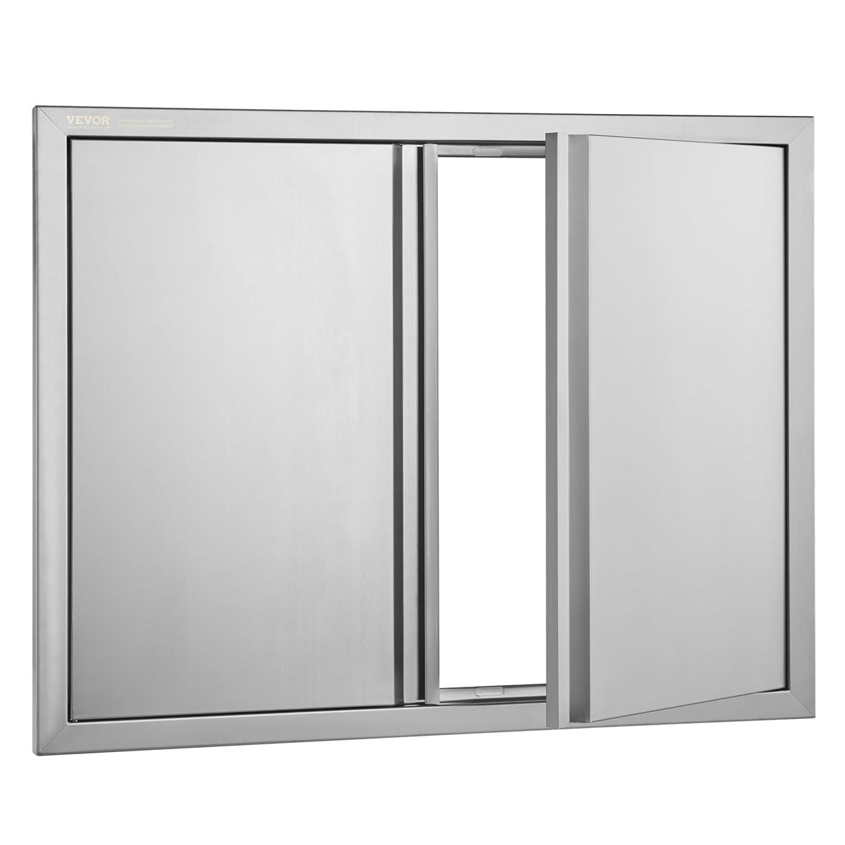 VEVOR BBQ access door outdoor use withstands weather with durable steel.