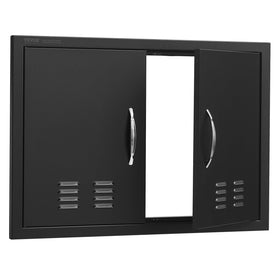 VEVOR BBQ Access Door durable, seamless design promises long-term performance in all weather conditions.