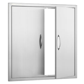 VEVOR BBQ Access Door weatherproof seal protects against rain and humidity