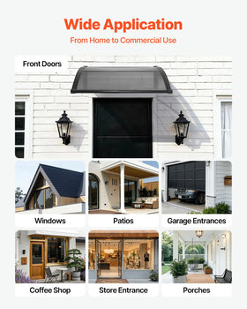 VEVOR mounting screws for brick, concrete, or wood walls