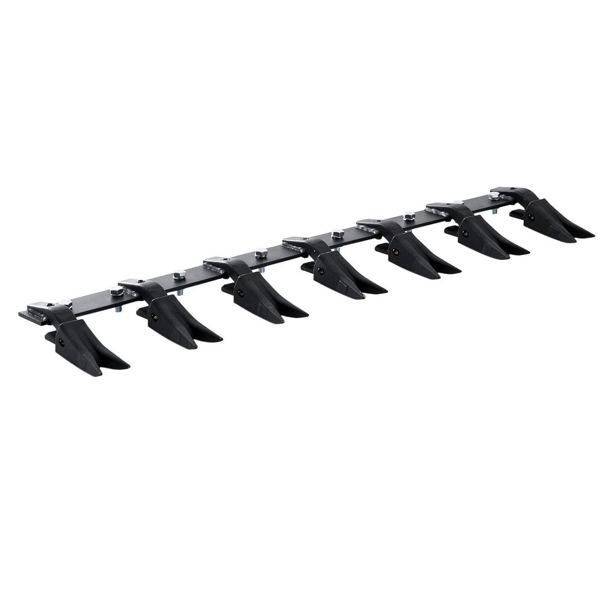 VEVOR bucket tooth bar 53-inch with curved shank for heavy-duty digging