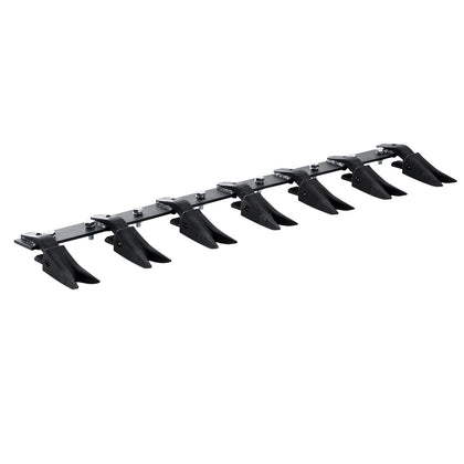 VEVOR bucket tooth bar 53-inch with curved shank for heavy-duty digging