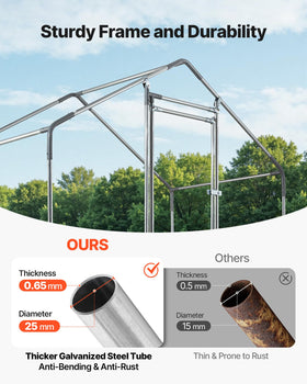 VEVOR chicken coop waterproof tarp shields from weather
