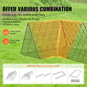 VEVOR quick setup with locks and stakes for fast assembly