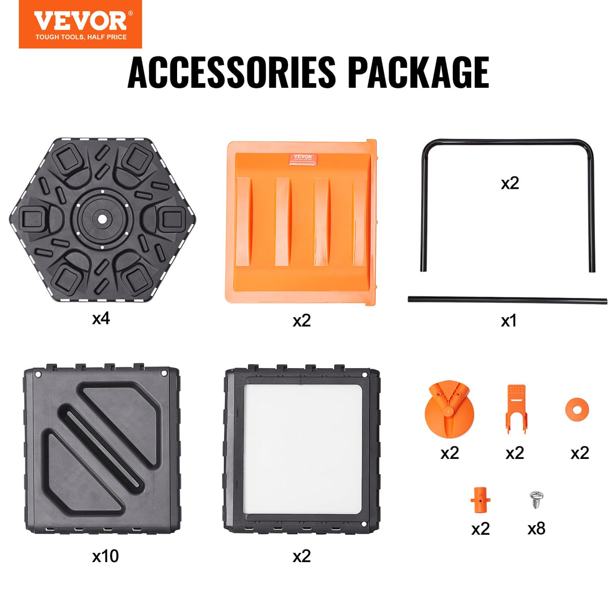 VEVOR internal grooves aid mixing and prevent clumps