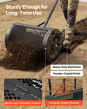 VEVOR triangular bracket improves stability on gravel and lawns