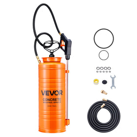 VEVOR Concrete Sprayer tank demonstrates durable, high-capacity spraying for large jobs.