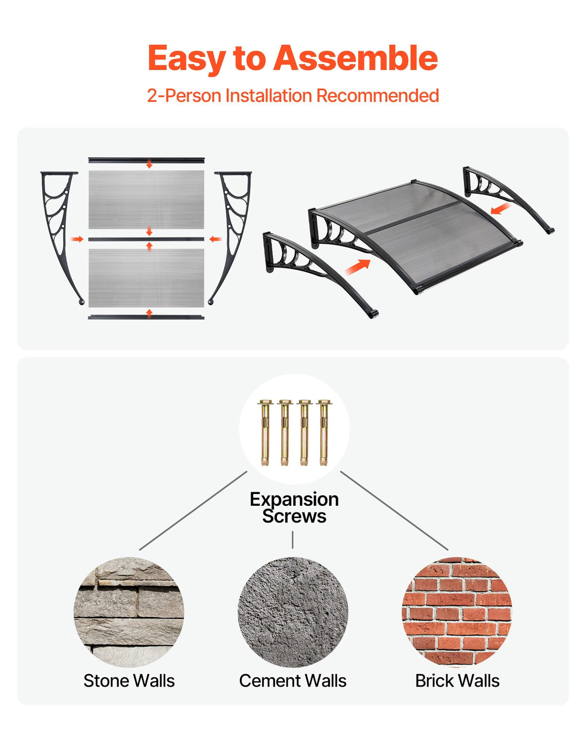 VEVOR DIY-install kit enables easy one-person setup