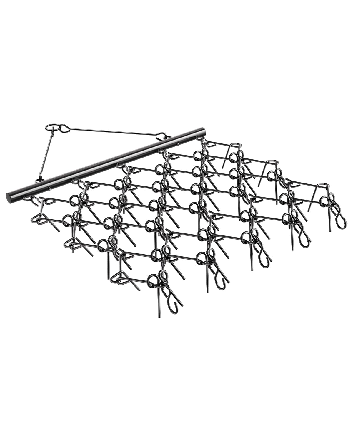 VEVOR Drag Harrow with 60 teeth ready for tough soil loosening.