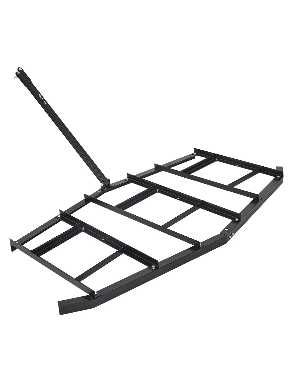 VEVOR drag harrow 84-inch assembly shows sturdy setup for easy towing