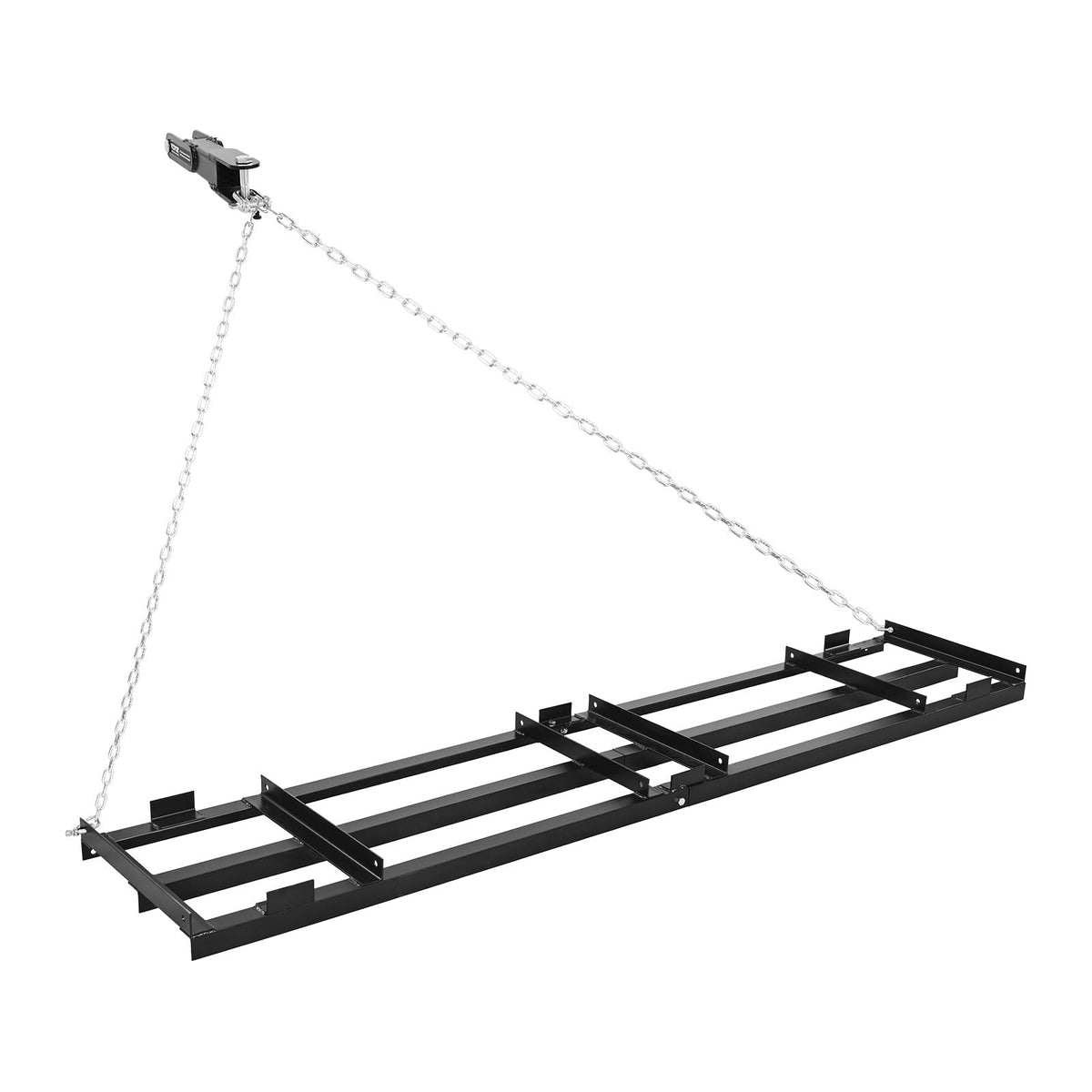 VEVOR drag harrow assembly steps enable quick setup for driveway leveling.