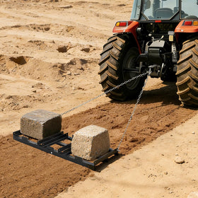 VEVOR drag harrow compatible with ATVs UTVs and tractors for versatility