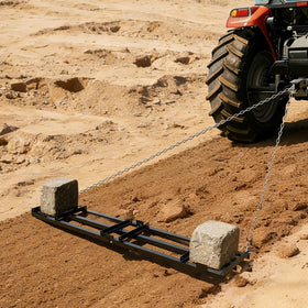 VEVOR drag harrow 50lbs load-capacity enables firmer leveling pressure.